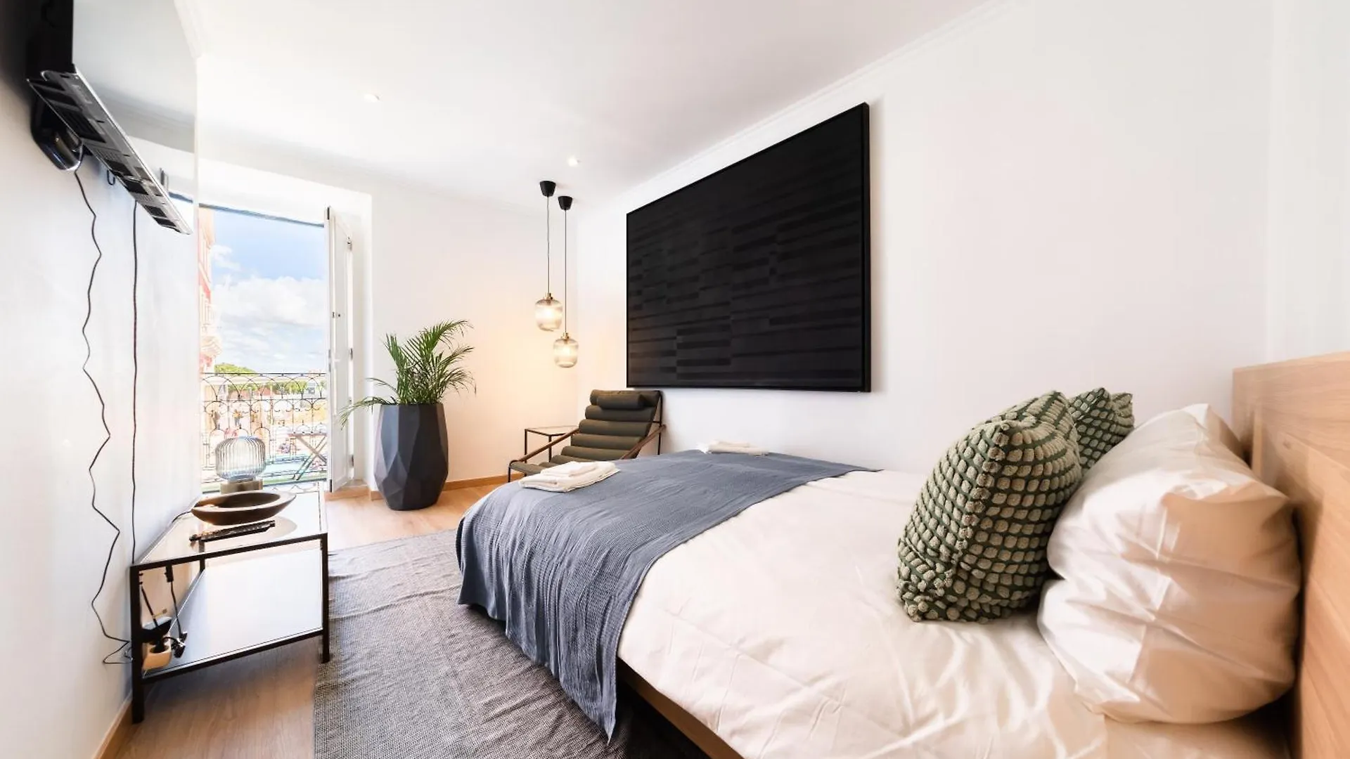 Modern 41Br With Art & Tagus River Views 0*, Lizbona Portugalia